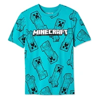 Minecraft Boys' Printed Tee