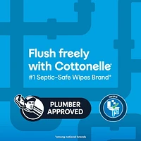 Cottonelle Flushable Wet Wipes - 4 Flip-Top Packs, 42 Flushable Wipes per pack, 168 Total Flushable Wipes, 4 Flip Top Pk, 168 Wipes