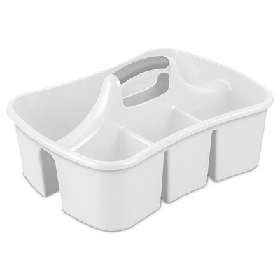 Sterilite Divided Ultra™ Caddy White, Ultra