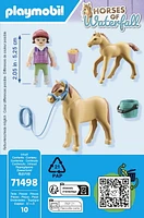 Playmobil Child with Pony and foal, Horses of Waterfall