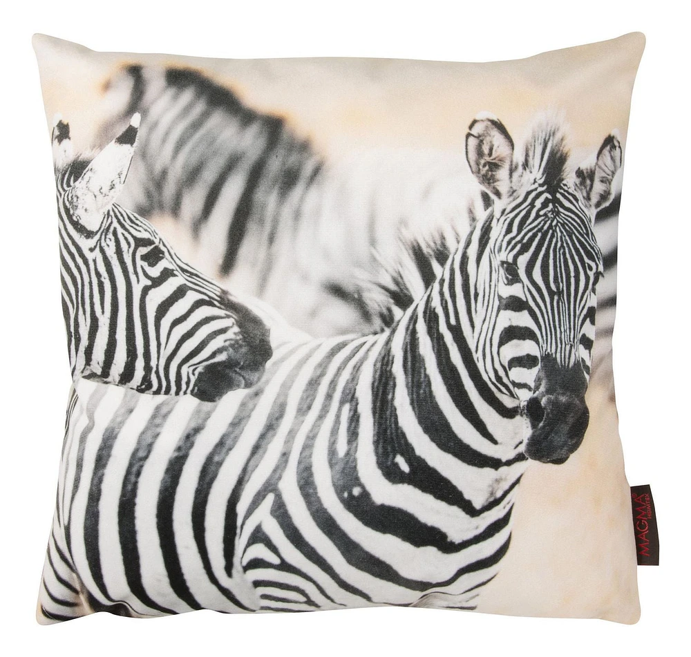 Gouchee Home SAFARI Zebra Cushion