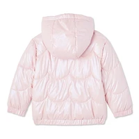 George Toddler Girls' Quilted Puffer Jacket, Sizes 2T-5T