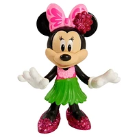 Just Play Disney Junior Minnie Mouse 3 inch Tall Collectible Figure Set, 5 Piece Set Includes Tennis, Hula, Candy Maker, Popstar, and Ballerina Outfits, Kids Toys for Ages 3 up, Disney Junior Minnie Mouse Collectible Figure Set