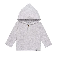 Modern Moments par Gerber - Ensemble Hacci à capuche 2 pièces - Garçon - Gris chiné