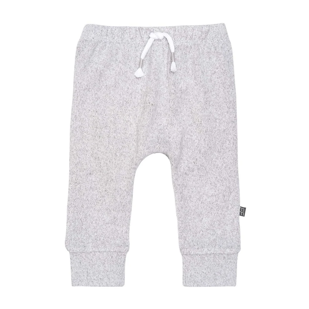 Modern Moments par Gerber - Ensemble Hacci à capuche 2 pièces - Garçon - Gris chiné