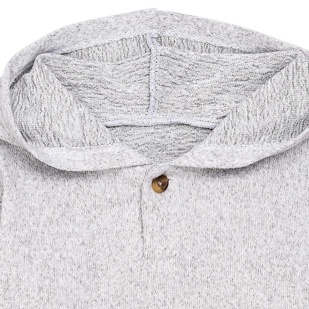Modern Moments par Gerber - Ensemble Hacci à capuche 2 pièces - Garçon - Gris chiné