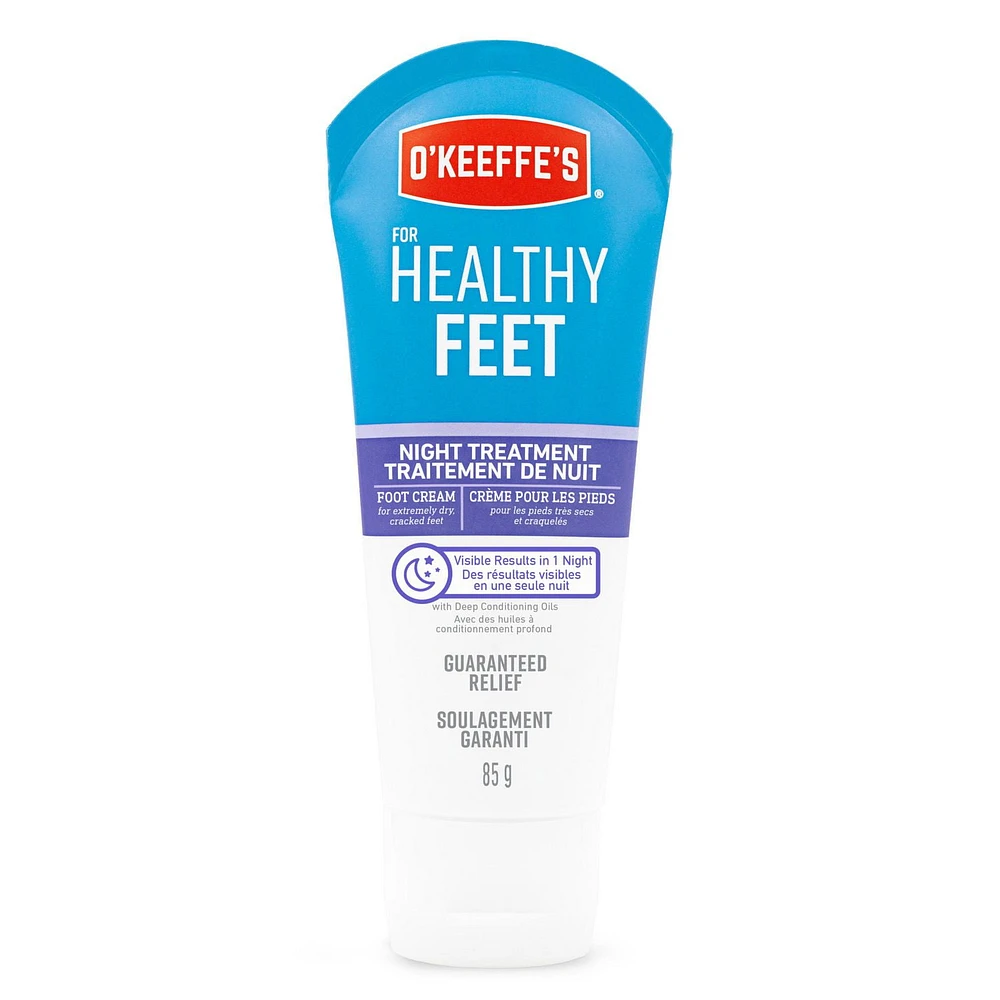 Le traitement de nuit Healthy Feet 3 fois