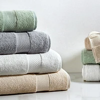 Caricia Home 100% Turkish Cotton 8-Piece Towel Set