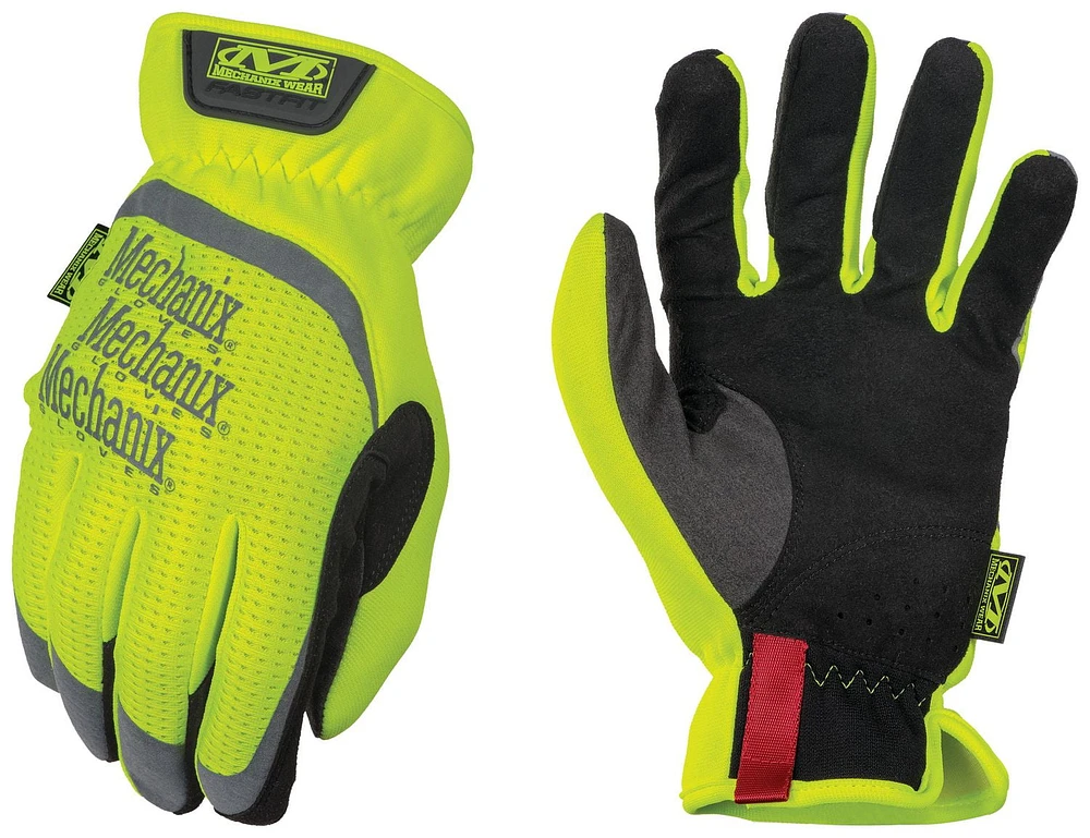 Mechanix Wear Hi-Viz FastFit® Work Gloves (Large, Hi-Viz Yellow)