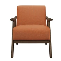 Topline Home Furnishings Orange Accent Chair