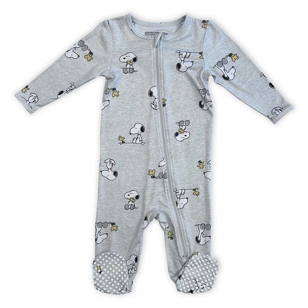 Peanuts Infant boys long sleeve, footed sleeper