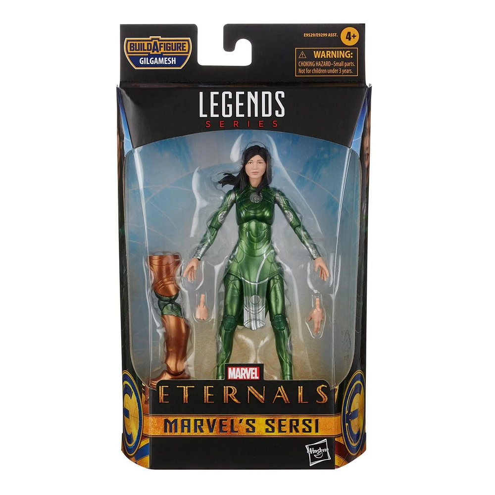 Hasbro Marvel Legends Series The Eternals 6-Inch Action Figure Toy Marvel’s Sersi, Movie-Inspired Design, Includes 2 Accessories, Ages 4 and Up