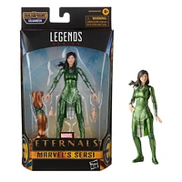 Hasbro Marvel Legends Series The Eternals 6-Inch Action Figure Toy Marvel’s Sersi, Movie-Inspired Design, Includes 2 Accessories, Ages 4 and Up