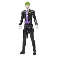 BATMAN 12-inch THE JOKER Action Figure (Black Suit), for Kids Aged 3 and up