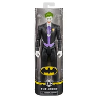 BATMAN 12-inch THE JOKER Action Figure (Black Suit), for Kids Aged 3 and up