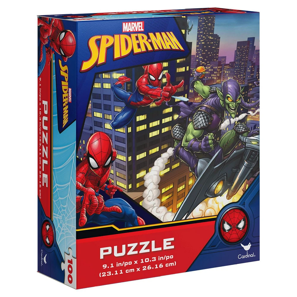 Spider-Man 48-Piece Jigsaw Puzzle for Families and Kida Ages 4 and up