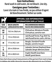 Vêtements pour chiens Fetchwear : Imperméable Requin, Taille XS-XL