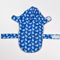 Fetchwear Dog Clothes: Shark Raincoat, Size XS-XL