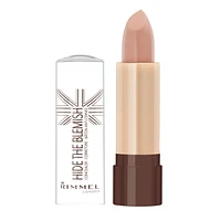Rimmel Cache-cernes Hide The Blemish, formule ultra-crémeuse pour un effet durable et naturel, illumine la peau, 100% Sans Cruauté Applicateur en bâtonnet