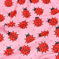 Fetchwear Dog Clothes: Ladybug Jersey Pajamas, Size XS-XL