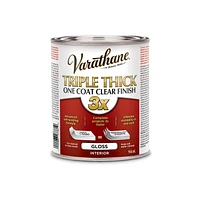 Varathane Triple Thick One Coat Gloss Clear Finish, 946 mL