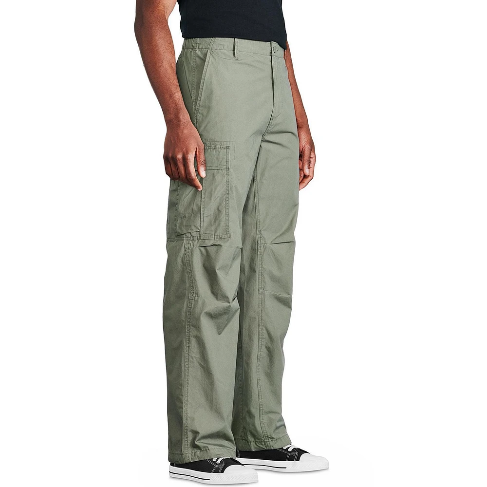 Pantalon cargo en twill George pour hommes Tailles P-2XL