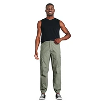 Pantalon cargo en twill George pour hommes Tailles P-2XL