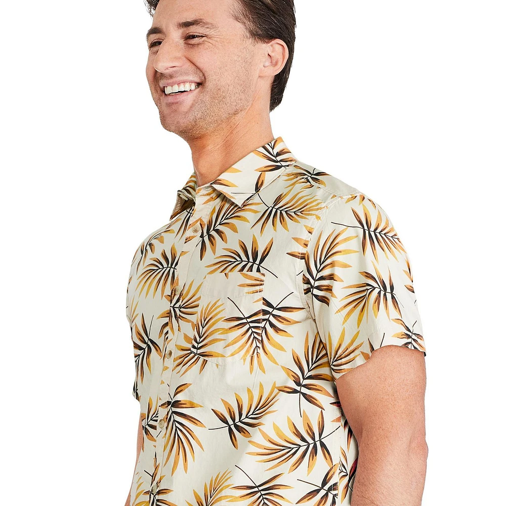 Chemise tissée George pour hommes Tailles P-2XL