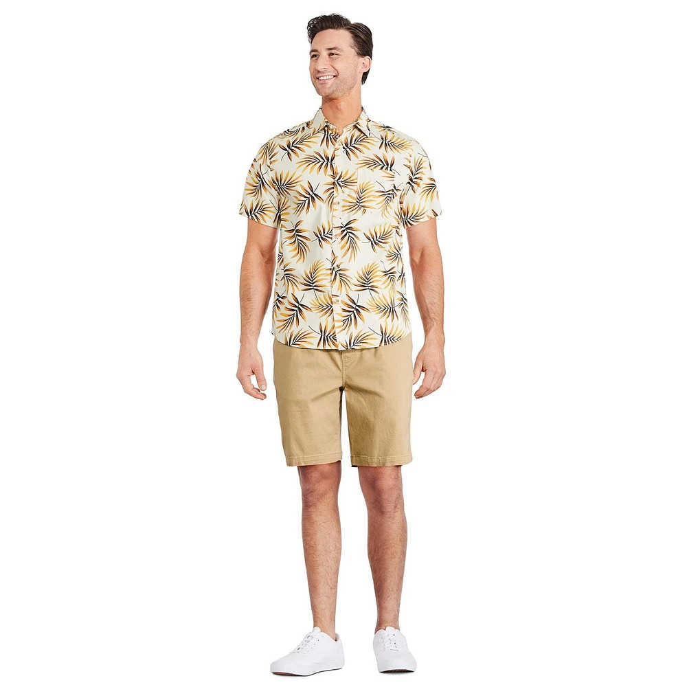 Chemise tissée George pour hommes Tailles P-2XL