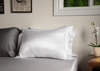 Beautiful Dream 2Pack Satin Pillow Case White King