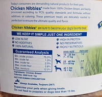 Pet Center Chicken Nibblers Breast Bites Dog Treat