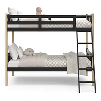 Storkcraft Caribou Solid Hardwood Twin Bunk Bed