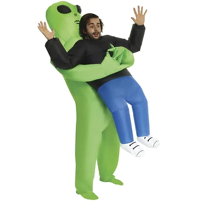 Adult Unisex Alien Pick Me Up Inflatable Costume