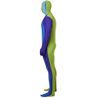 Morphsuits Adult Rainbow Skinsuit Halloween costume, Small