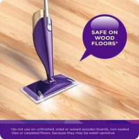 Swiffer WetJet Spray Mop Multi-Purpose and Hardwood Liquid Floor Cleaner Refill, Lavender Vanilla & Comfort