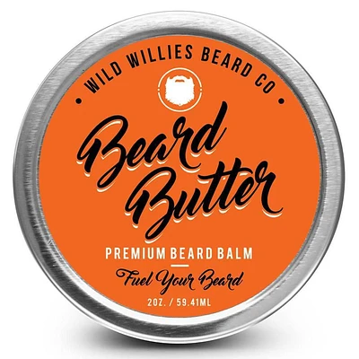 Wild Willies Beard Butter, Premium Beard Balm and Conditioner, 2 Oz, Beard Butter - 2 Oz