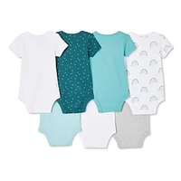 George Infants' Gender Inclusive Bodysuit 7-Pack, Sizes 0-12 months