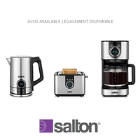 Salton 2 Slice Stainless Steel Digital Toaster, ET2075