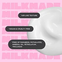 Cake Beauty Velveteen Hand Cream, Milk Made - Soothing, Lightweight Hand Cream - Oat Extract Concentrate, Marshmallow Root Extract & Shea Butter - Travel Sized Hand Cream -  60 mL, Lightweight Hand Cream