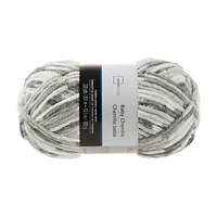 MAINSTAYS COZY CHENILLE 2 PACK BABY GRAYS YARN