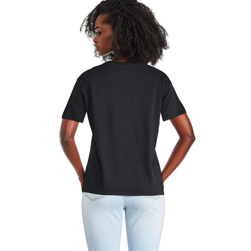 T-shirt à imprimé graphique Zodiac pour femmes