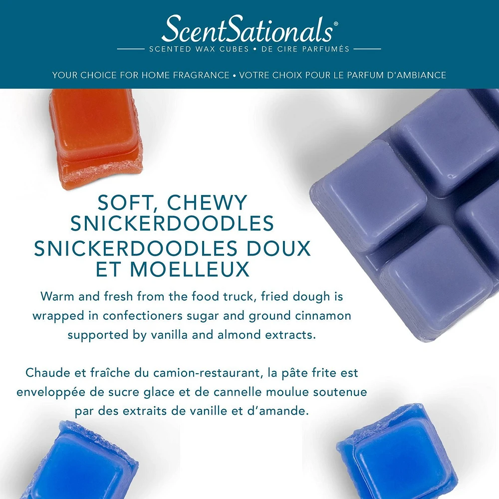 ScentSationals Scented Wax Cubes - Soft, Chewy Snickerdoodles