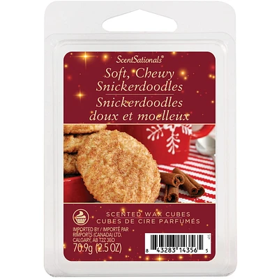 ScentSationals Scented Wax Cubes - Soft, Chewy Snickerdoodles