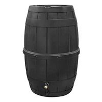 Garden Central 39 Gallon Knock Down Rain Barrel, Made in Canada from 100% Recyled Material