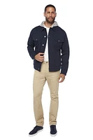 Jeaniologie ™ Men's Denim Jacket With Built-In Hood