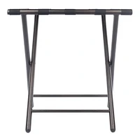 Winsome 93522- Tavin Luggage Rack, Folding Straight Leg