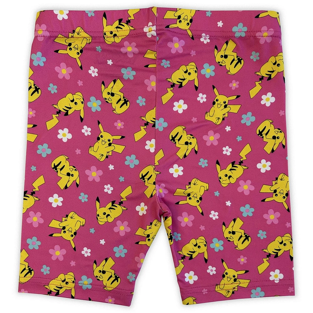 Pokemon Girl's printed bike short.