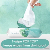 Pampers Aqua Pure Sensitive Baby Wipes 6X Pop-Top, 336CT
