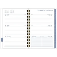 Mead® Small Weekly/Monthly Caprice Floral Dark CYO Planner