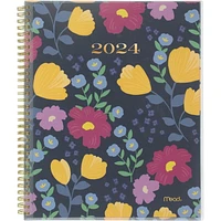 Mead® Large Weekly/Monthly Caprice Floral Dark CYO Planner, Planner